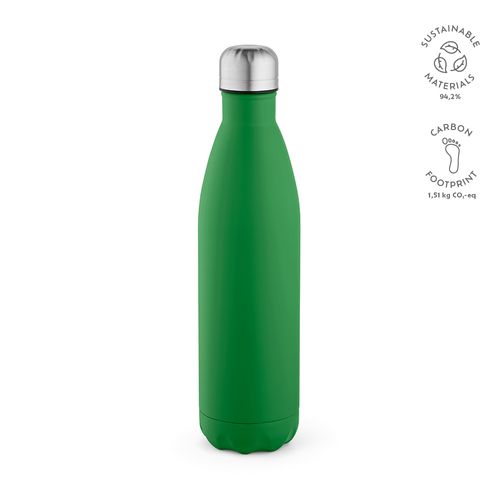 green Botella Mississippi 800; rInox, 810 ml. Doble pared y hermética
