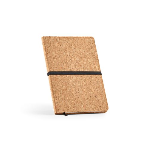 LIBRETA GOETHE A5 DE CORCHO. 196 PÁGS. FSC® PAPEL RECICLADO 70 GSM