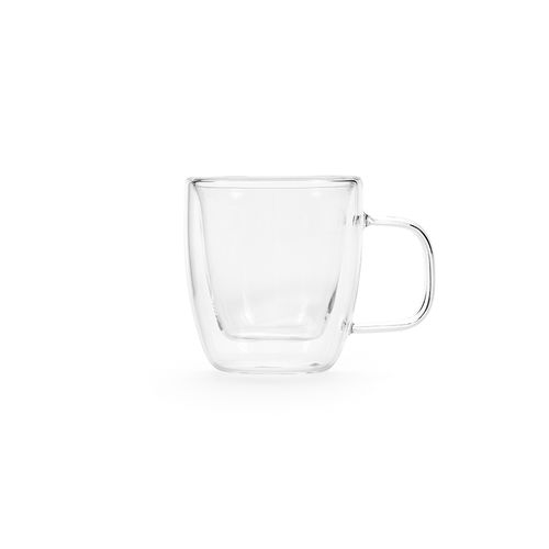 Taza Elbe 75 de vidrio de borosilicato.  65 ml