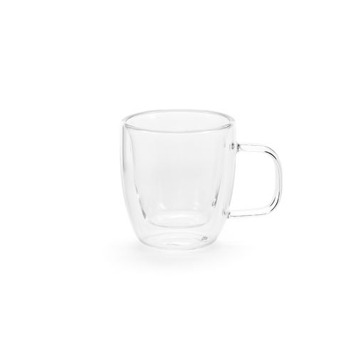 TAZA ELBE 75 DE VIDRIO DE BOROSILICATO.  65 ML