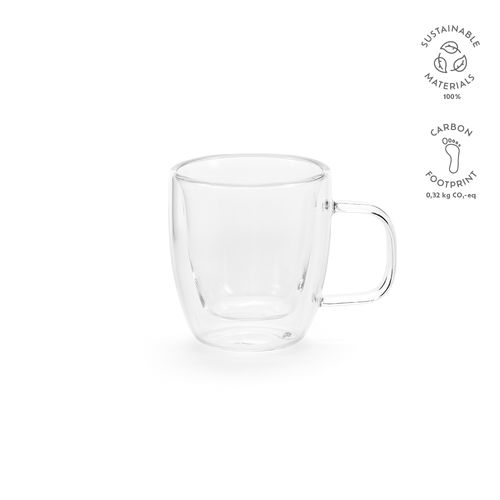 Tasse Elbe 75 en verre borosilicate 65 ml