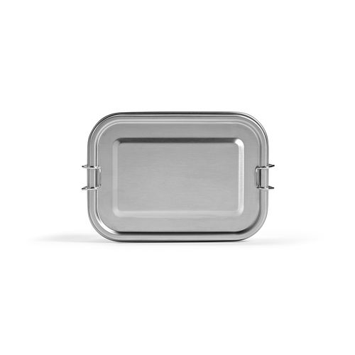 Boîte repas Picasso rInox 1240 ml, 2 niveaux,fermeture latérale