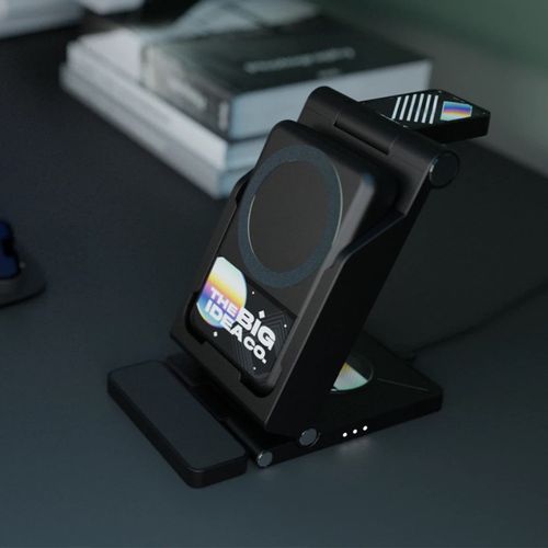 Chargeur Trinifty sans fil 3-en-1, rABS, 5000mAh