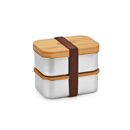 Boîte repas Vermeer rInox1480 ml, couvercle et couverts en bambou - 9
