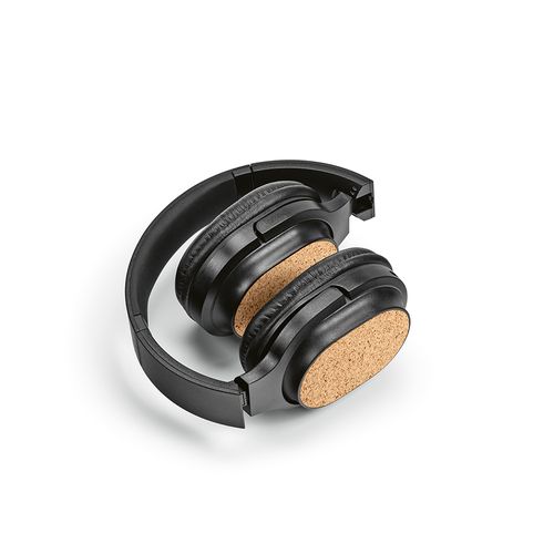 Casque sans fil Faraday en rABS & liège, 400mAh, autonomie 8h.