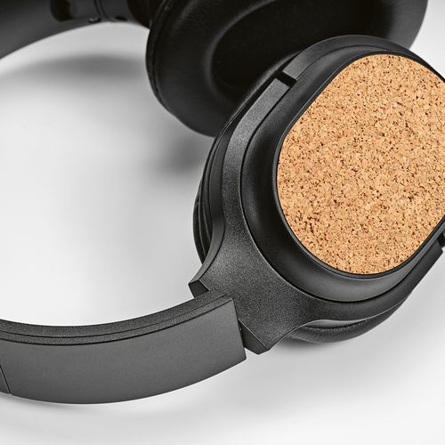 Casque sans fil Faraday en rABS & liège, 400mAh, autonomie 8h.