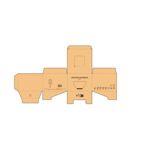 Bol Michelangelo de cerámica de 730 ml. Acabado mate