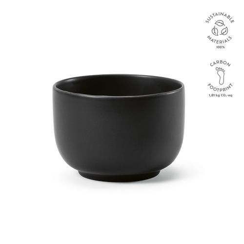 black Cuenco de cerámica Michelangelo. 860 ml. Acabado mate