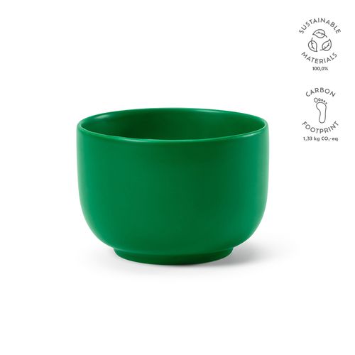 green Bol Michelangelo de cerámica de 730 ml. Acabado mate