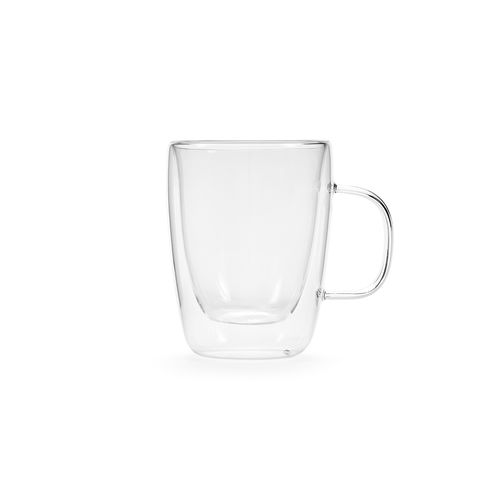 Taza Elbe 350 de vidrio de borosilicato. 300 ml