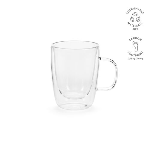 Tasse Elbe 350 en verre borosilicate 300 ml