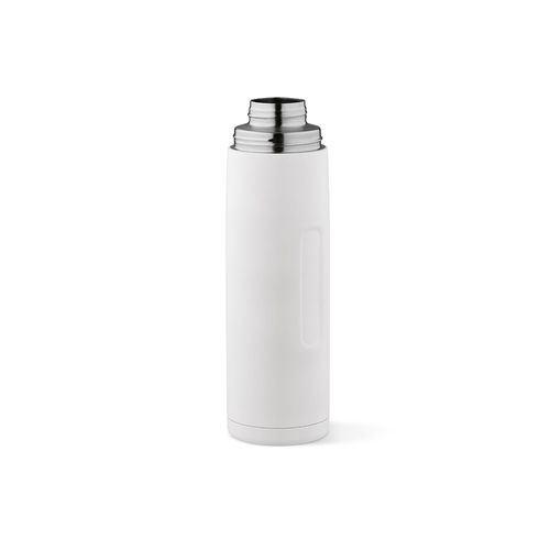 Termo Flinders;  de rInox,  1080 ml. Incluye 2 tazas y mosquetón