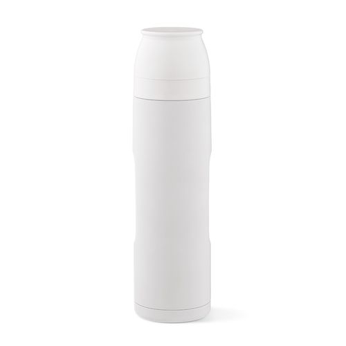 Termo Flinders;  de rInox,  1080 ml. Incluye 2 tazas y mosquetón