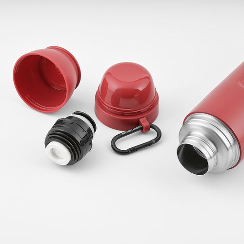 Thermos Flinders inox 1080 ml. 2 gobelets et mousqueton