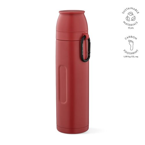 Thermos Flinders inox 1080 ml. 2 gobelets et mousqueton