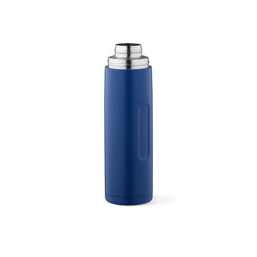 Termo Flinders;  de rInox,  1080 ml. Incluye 2 tazas y mosquetón
