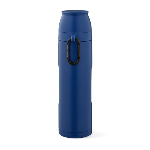 Termo Flinders;  de rInox,  1080 ml. Incluye 2 tazas y mosquetón