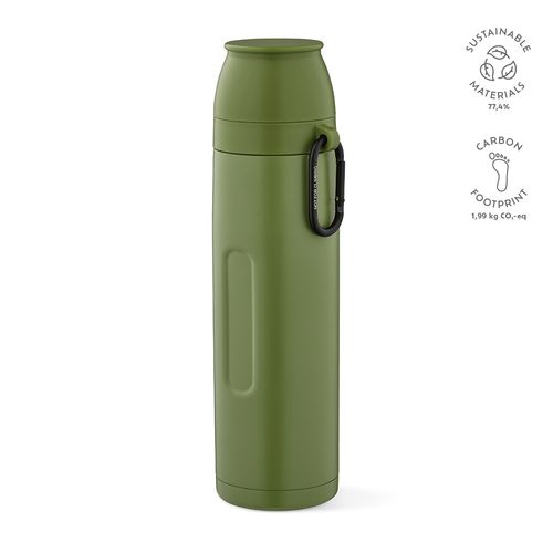 Thermos Flinders inox 1080 ml. 2 gobelets et mousqueton