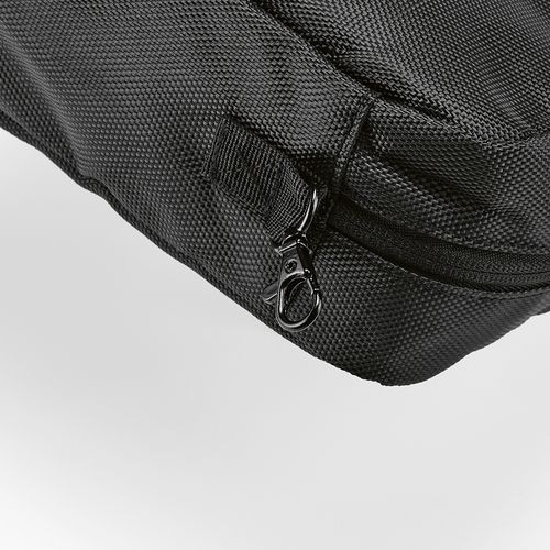 Neceser Venice de 4,5 l  de rPET y  revestimiento PU. Para colgar