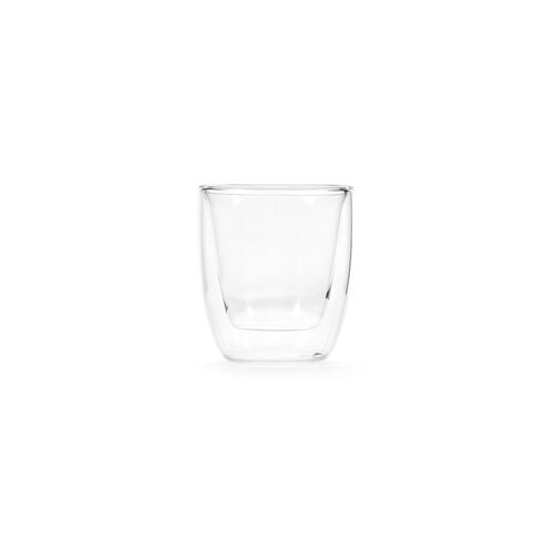 transparente Taza Meuse 75 de vidrio de borosilicato. 70 ml