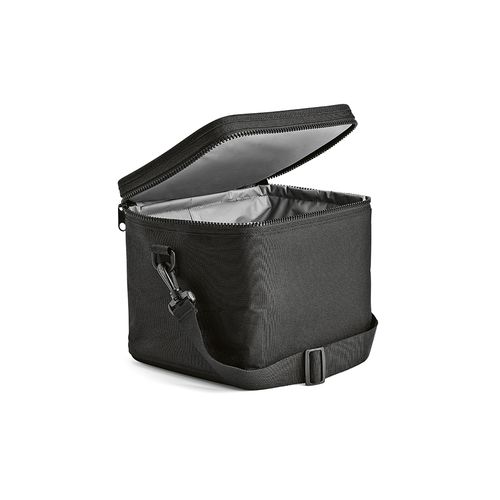 black Nevera Munich L; 10 l de rPET 600D. Cierres termoinyectados