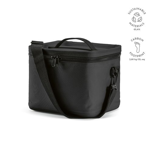 black Nevera Munich L; 10 l de rPET 600D. Cierres termoinyectados