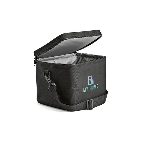 black Nevera Munich L; 10 l de rPET 600D. Cierres termoinyectados