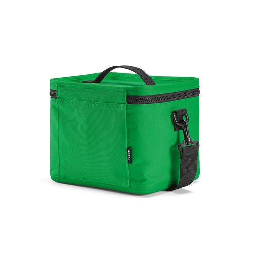 green Nevera Munich L; 10 l de rPET 600D. Cierres termoinyectados