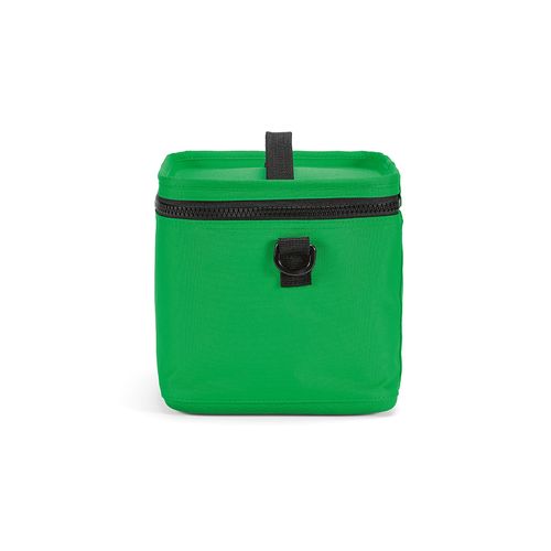 green Nevera Munich L; 10 l de rPET 600D. Cierres termoinyectados