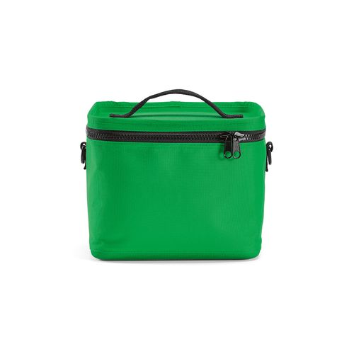 green Nevera Munich L; 10 l de rPET 600D. Cierres termoinyectados