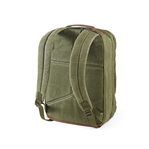 Mochila Cape Town; 27L,  algodón reciclado 230gsm. Portátil 17