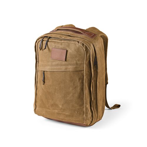 camel Mochila Cape Town; 27L, algodón reciclado 230gsm. Portátil 17