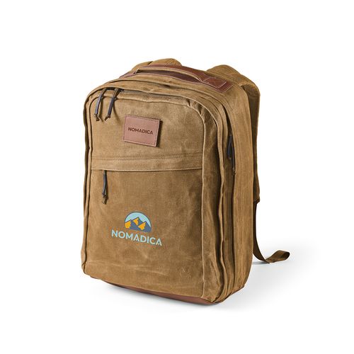 Mochila Cape Town; 27L,  algodón reciclado 230gsm. Portátil 17