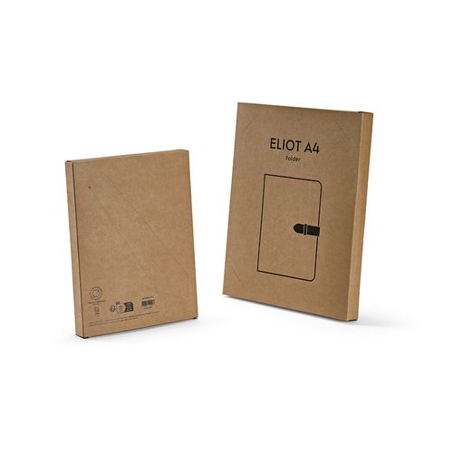 Conférencier Eliot A4 rCoton, bloc  64p, fermeture rPU