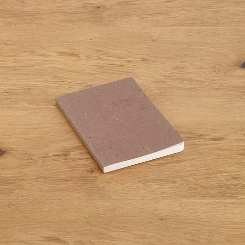 Carnet Doyle couverture en marc de café, 196p 80g/m²