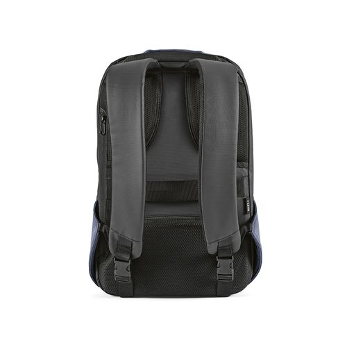 blue Mochila Abrantes; 20L de rPET. Cierre TSA y tejido anti corte