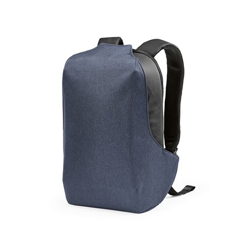 blue Mochila Abrantes; 20L de rPET. Cierre TSA y tejido anti corte