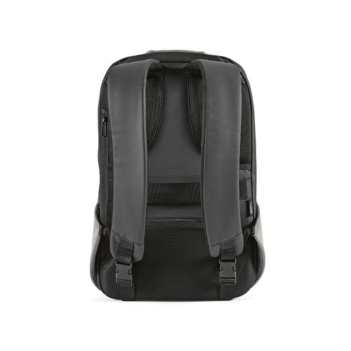 gris claro Mochila Abrantes; 20L de rPET. Cierre TSA y tejido anti corte