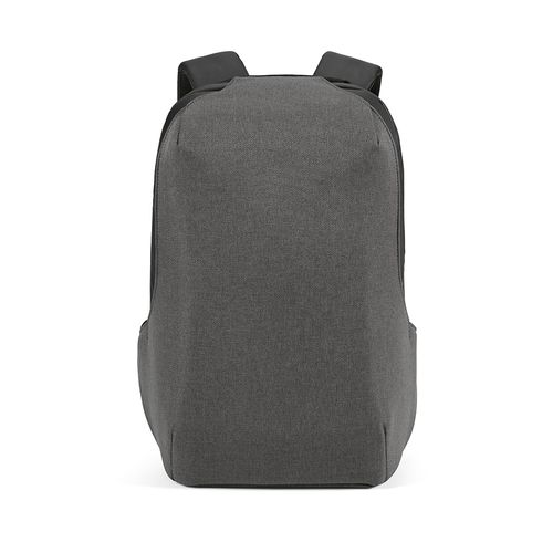 gris oscuro Mochila Abrantes; 20L de rPET. Cierre TSA y tejido anti corte