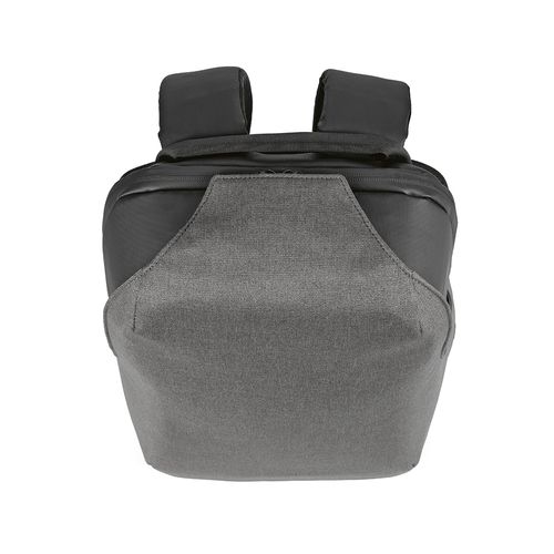 Sac à dos Abrantes 20L rPET. Fermeture TSA et tissu anti-coupures.