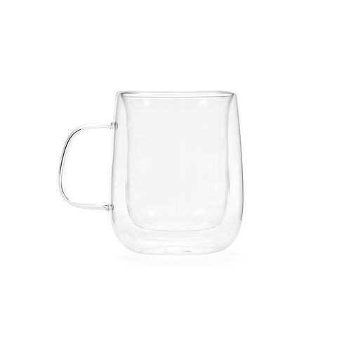 Taza Elbe 450 de vidrio de borosilicato. 440 ml