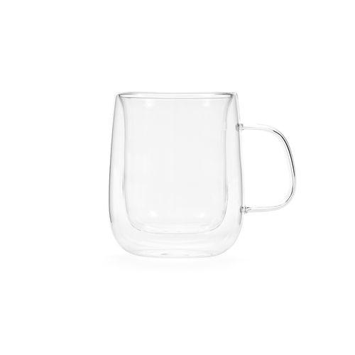 Taza Elbe 450 de vidrio de borosilicato. 440 ml