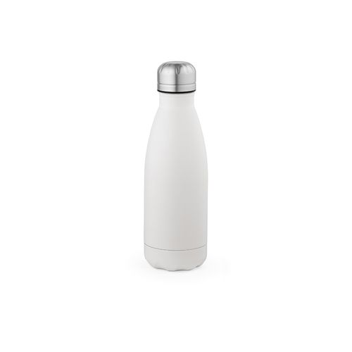 white Botella Mississippi 450 ;rInox de 430 ml. Doble pared y hermética