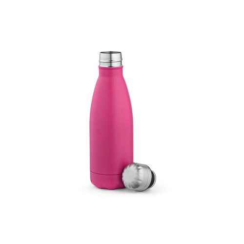 fucsia Botella Mississippi 450 ;rInox de 430 ml. Doble pared y hermética