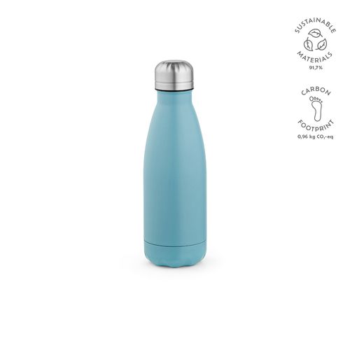 azul claro Botella Mississippi 450 ;rInox de 430 ml. Doble pared y hermética