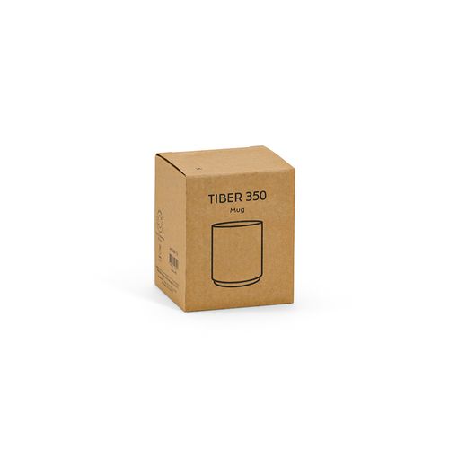 azul / blanco pastel Taza de cerámica Tiber 350. 350 ml . Acabado mate.