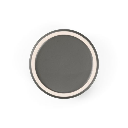 gris oscuro Taza de cerámica Tiber 350. 350 ml . Acabado mate.