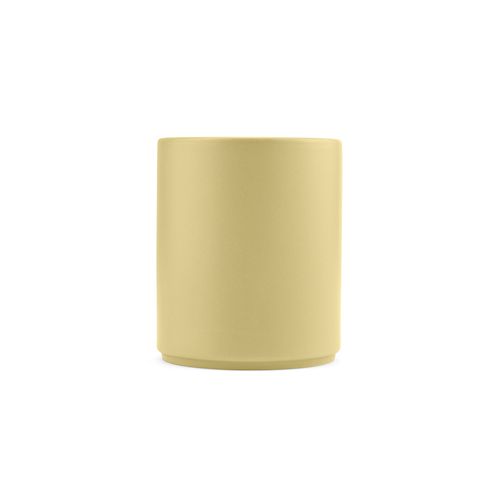 amarillo pastel Taza de cerámica Tiber 350. 350 ml . Acabado mate.