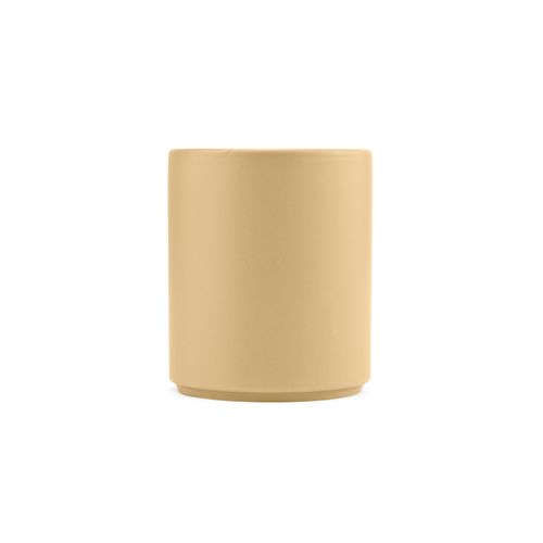 amarillo pastel Taza de cerámica Tiber 350. 350 ml . Acabado mate.