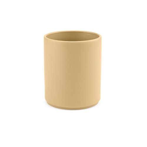 amarillo pastel Taza de cerámica Tiber 350. 350 ml . Acabado mate.